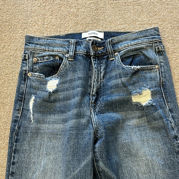 Pistola cropped straight leg jeans. - Picture 13 of 13